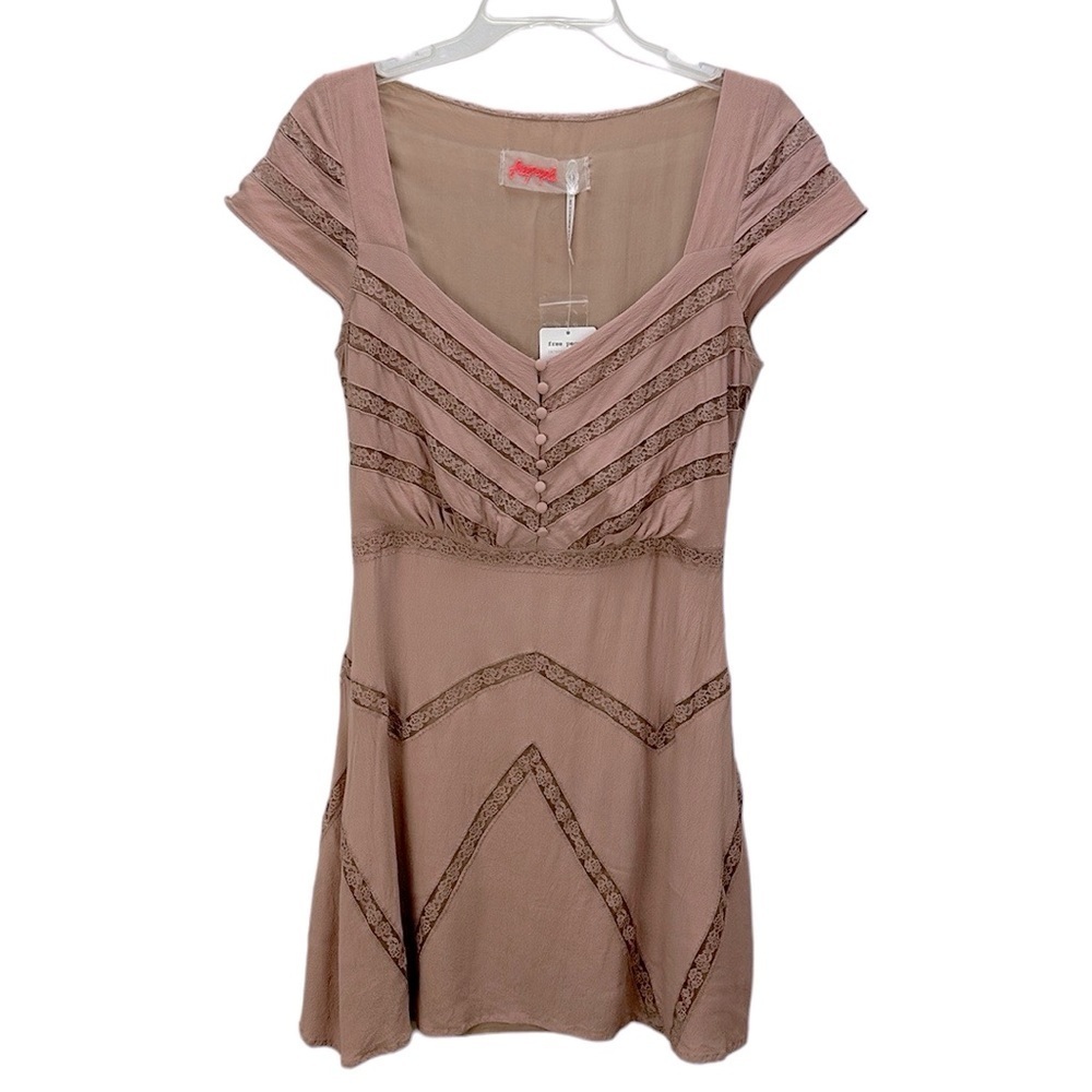 Free People Pink Mini Dress